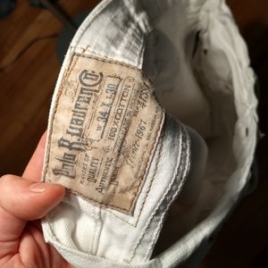 Vintage white Polo Ralph Lauren denim jeans in good condition